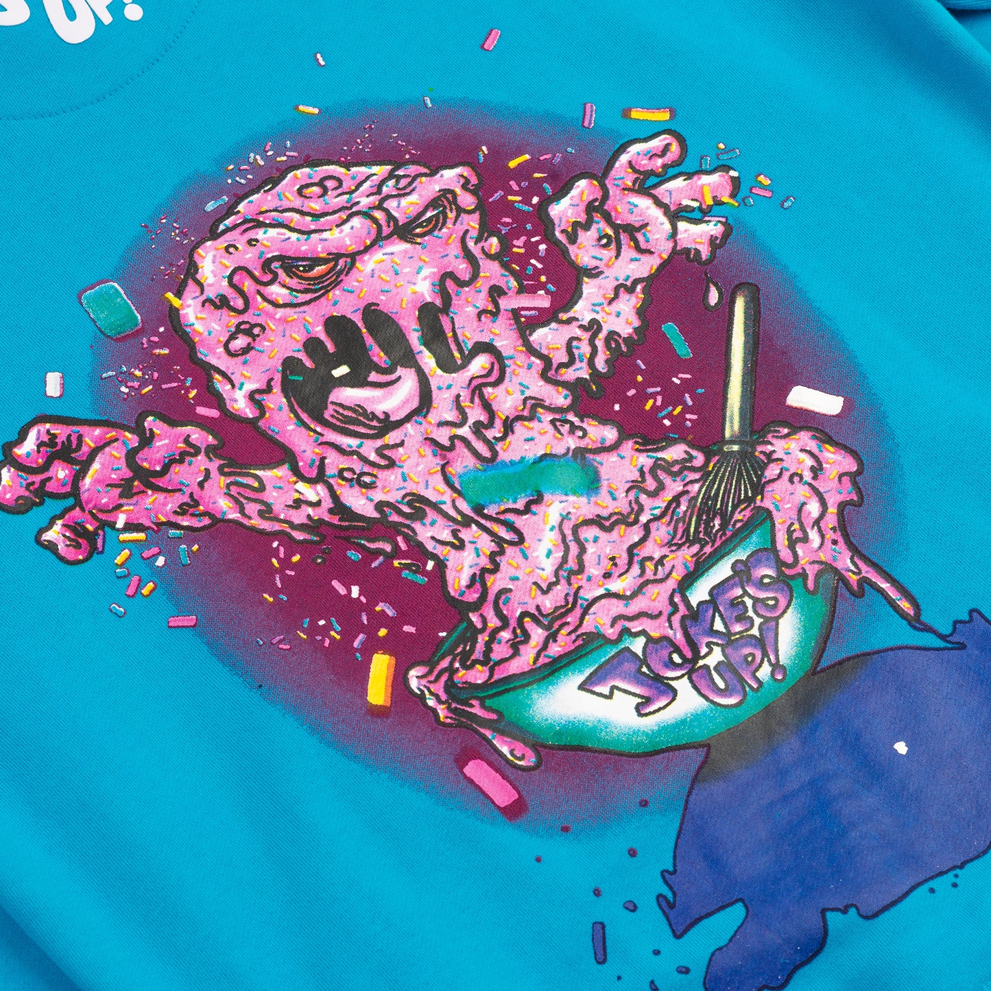 CAKE HOODIE - TEAL