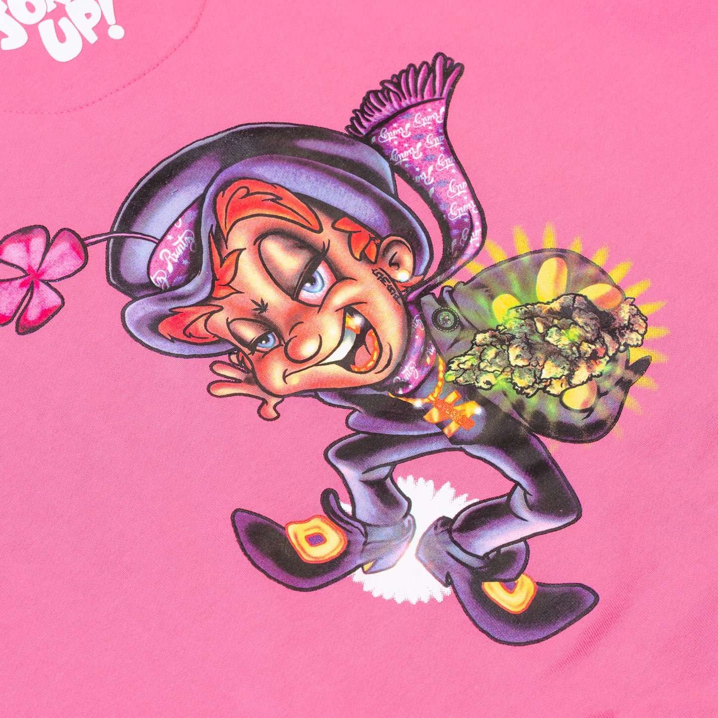 LUXKY HAT HOODIE - PINK