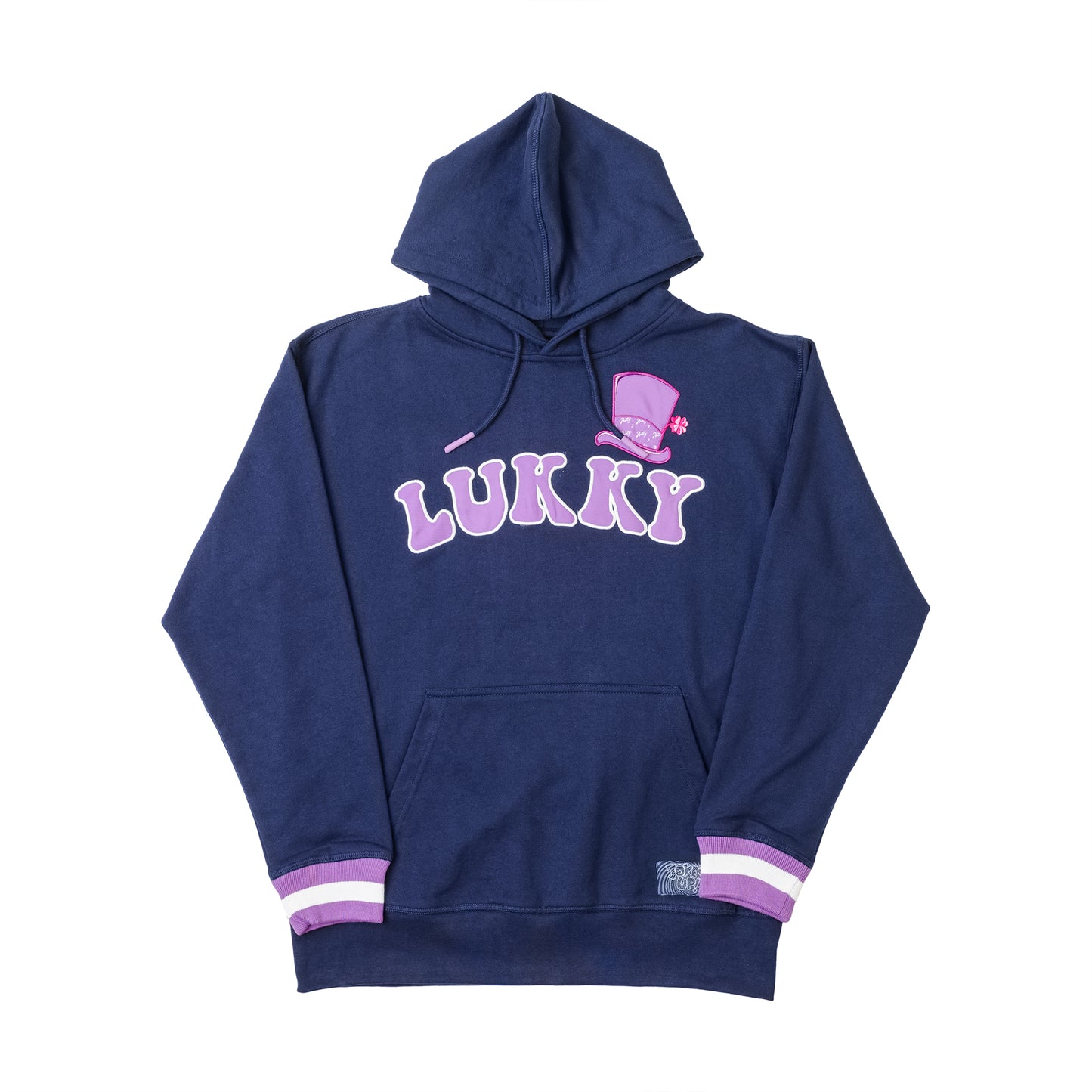 LUXKY HAT HOODIE - NAVY