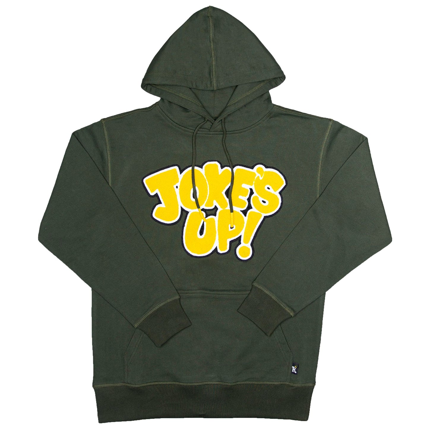 JOKES UP HOODIE - FOREST GREEN