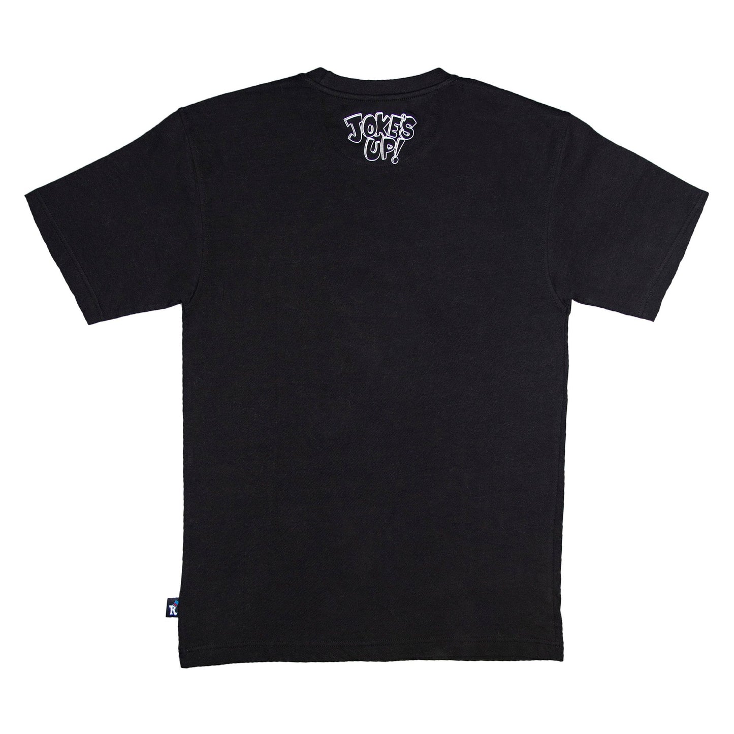 JOKES UP TEE - BLACK & RED