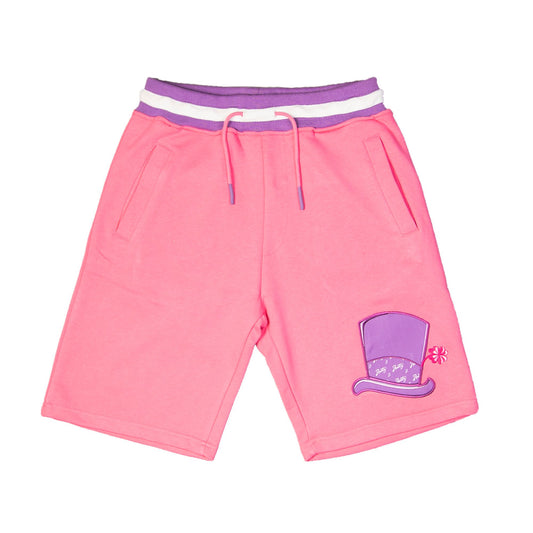 LUXKY HATS KNIT SHORT - PINK