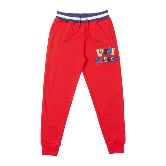 LUX CLOVER JOGGER - RED